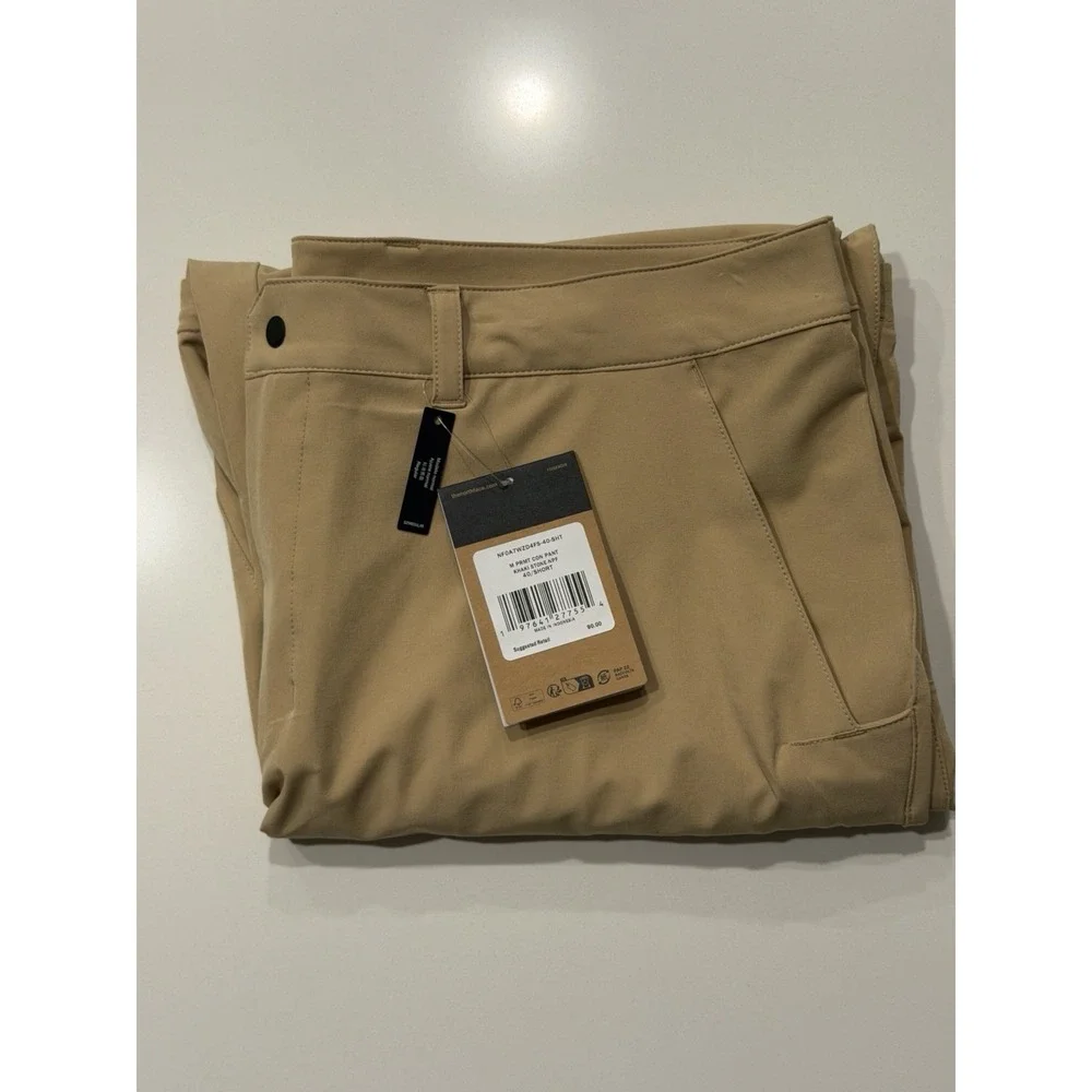 The North Face Paramount Convertible Pant NF0A7WZD Khaki Stone Mens 40 Short NWT